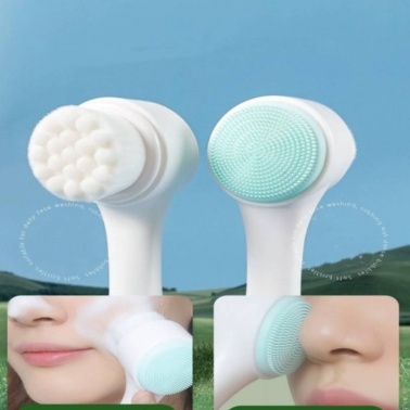 <strong>Soft Bristle Facial Cleansing Brush Waterproof Lift, Firm, and Tone Skin</strong>