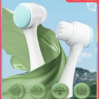 <strong>Soft Bristle Facial Cleansing Brush Waterproof Lift, Firm, and Tone Skin</strong>